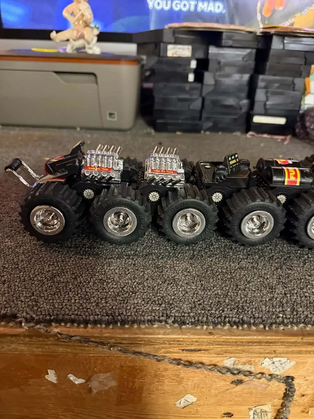Very Rare Vintage Radio Shack Road Dragon 18 x 18 Truck New In Box